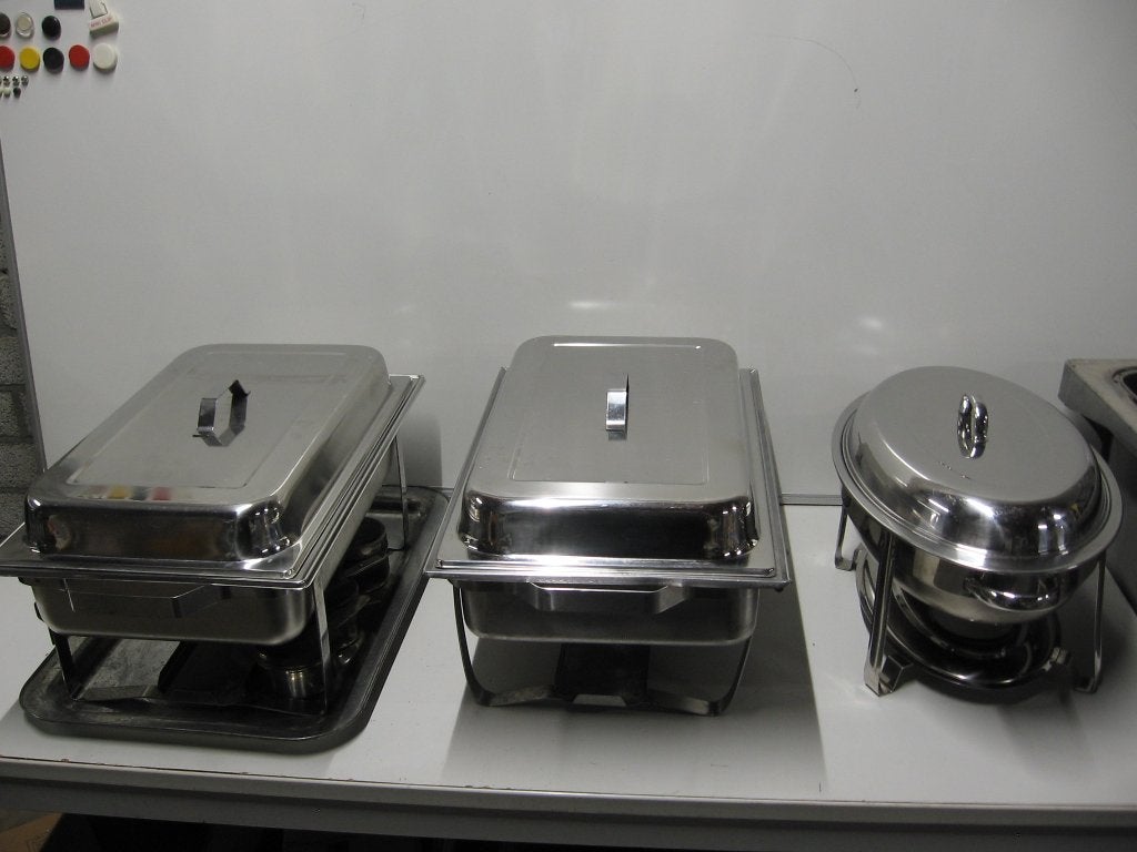 Au bain Marie 3 stuks, Ophalen, Gebruikt, Overige typen, Rvs