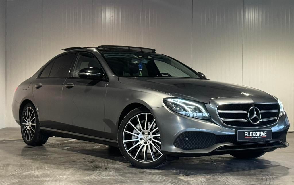 Mercedes-Benz E-Klasse E220 d 163pk 9G-TRONIC 2016 Grijs, Auto's, Mercedes-Benz, Automaat, Achterwielaandrijving, 4 cilinders