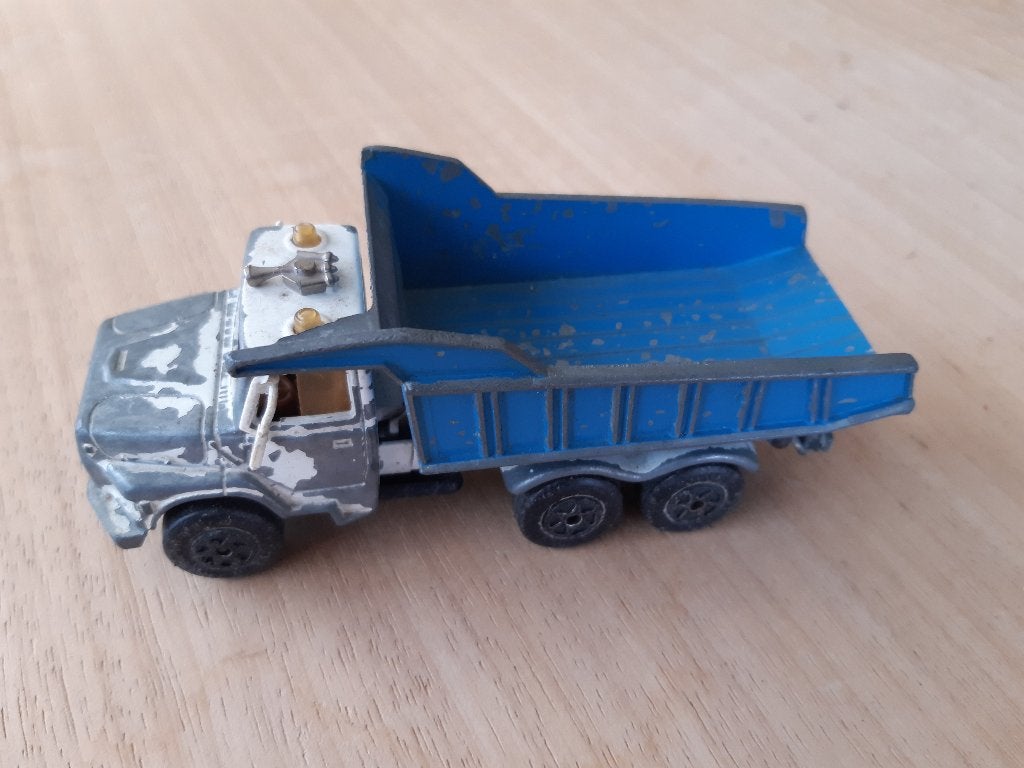 Majorette Dumper - Vintage Speelgoed Vrachtwagen, Hobby en Vrije tijd, Modelauto's | 1:50, Ophalen of Verzenden, Gebruikt, Bus of Vrachtwagen
