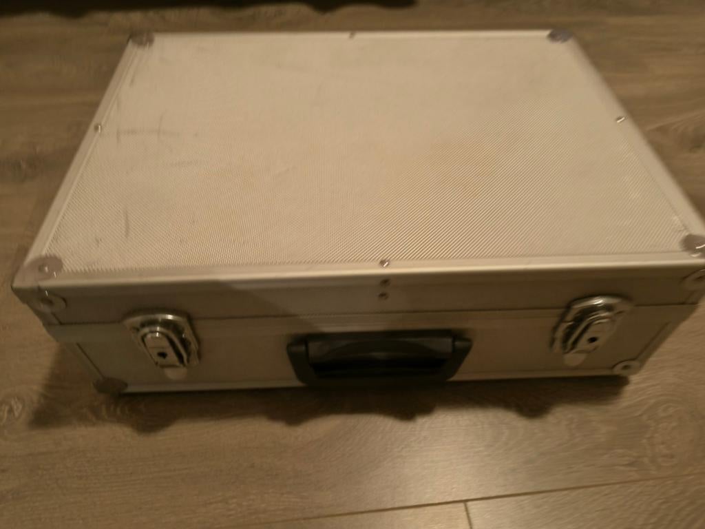 Aluminium koffer, Ophalen of Verzenden, Metaal, Minder dan 50 cm, Minder dan 35 cm