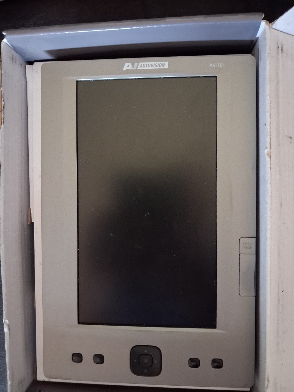 AV Autovision AV-701 E-Reader, Computers en Software, Autovision, Ophalen of Verzenden, Zo goed als nieuw, 4 GB of minder