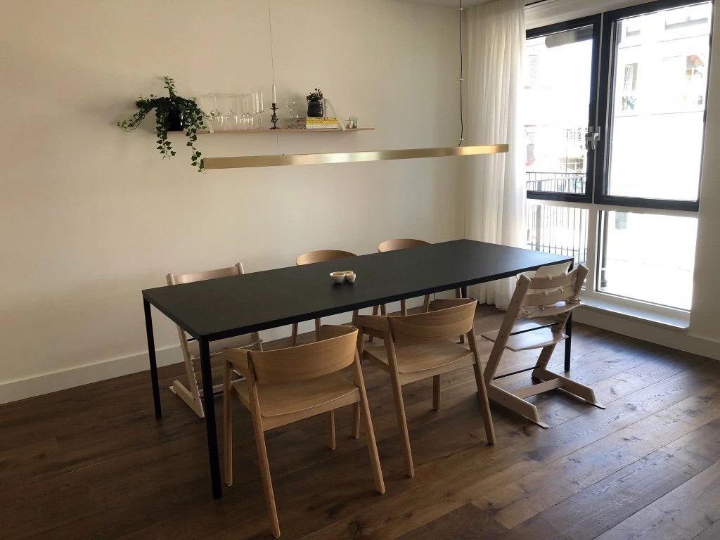 Magis passe partout table black, Huis en Inrichting, Tafels | Eettafels, Ophalen, Gebruikt, 200 cm of meer, 50 tot 100 cm