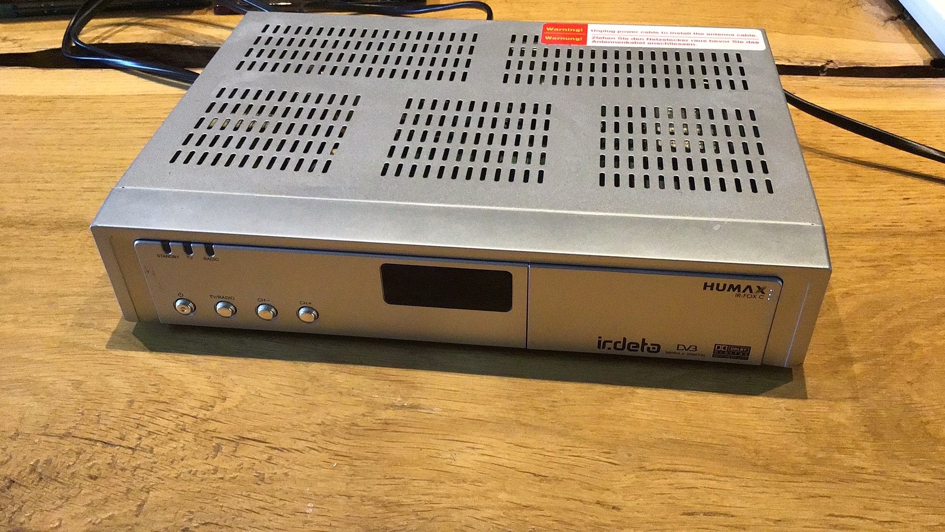 Humax digital set-top box IR—FOX C, Ophalen, Zo goed als nieuw