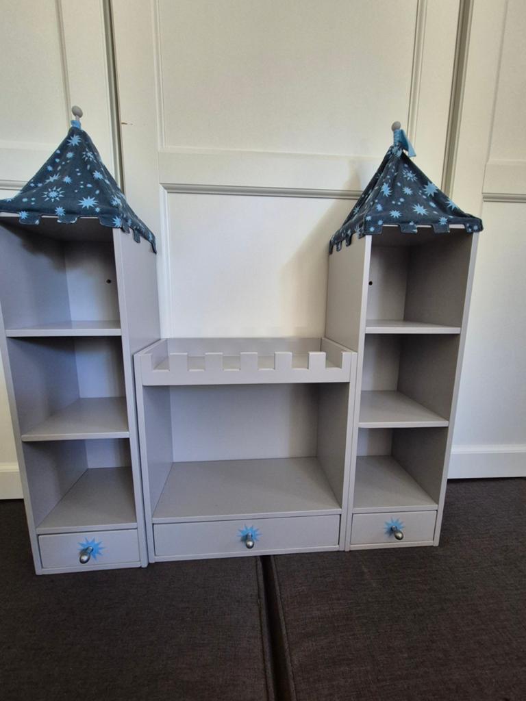 Ikea wandplank muurkastjes Ridder thema, Kinderen en Baby's, Ophalen, Gebruikt, Wanddecoratie