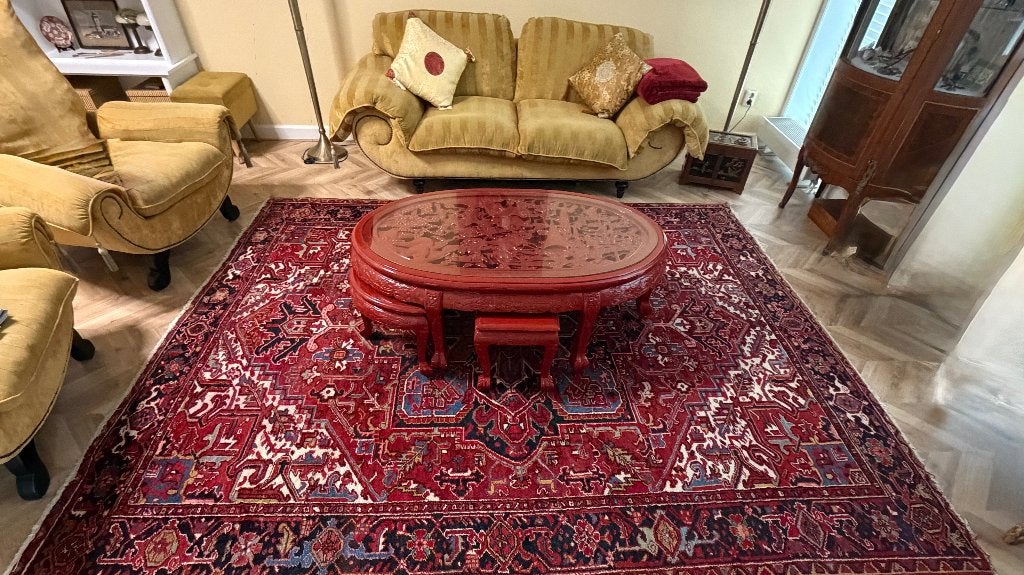 Salontafel, Huis en Inrichting, Ophalen, Gebruikt, 100 tot 150 cm, Teakhout