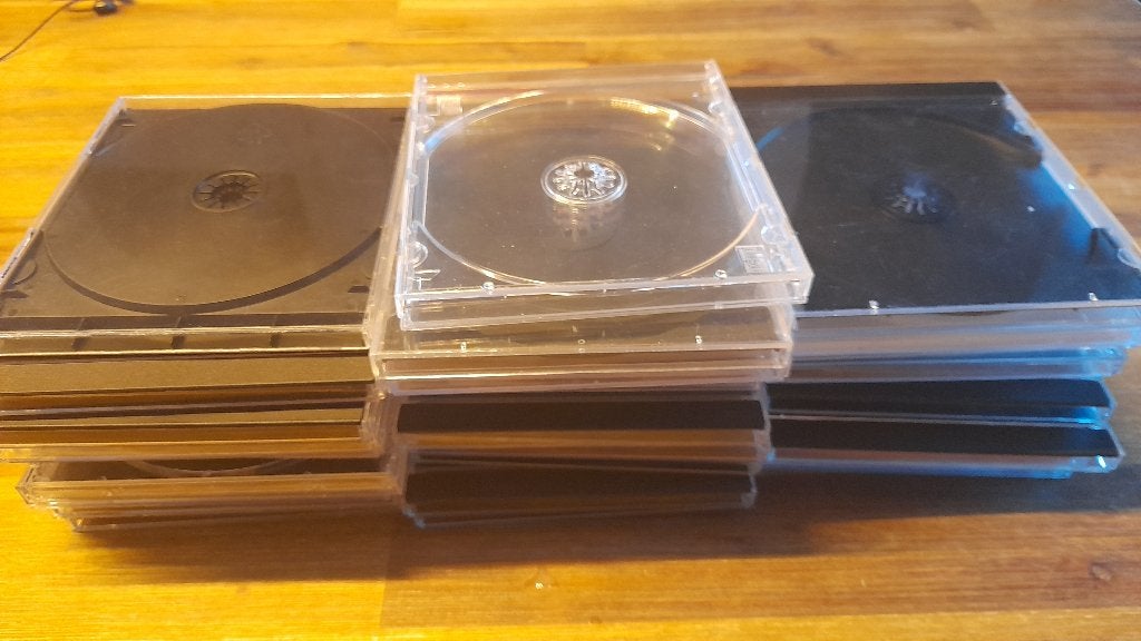 25 cd jewel boxes - GRATIS AF TE HALEN, Ophalen, Zo goed als nieuw