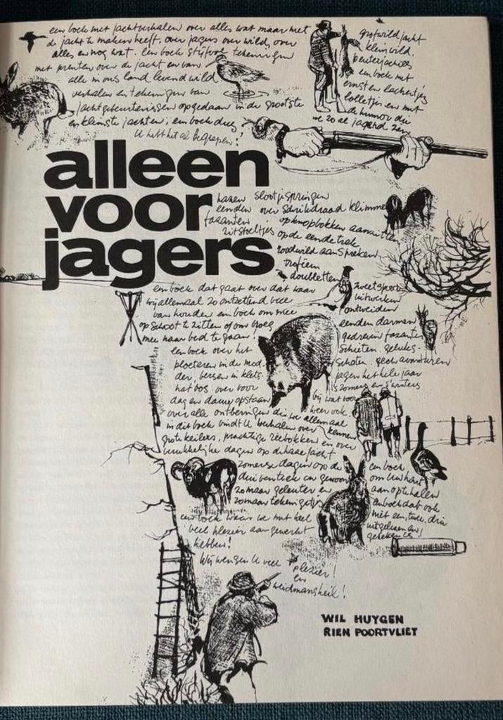 Gezocht boek: Alleen voor jagers, Boeken, Natuur, Verzenden, Gelezen, Overige onderwerpen