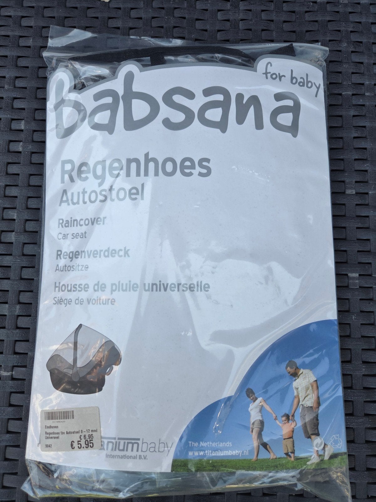 Regenhoes, Autogordel, Nieuw, 0 t/m 13 kg, Ophalen