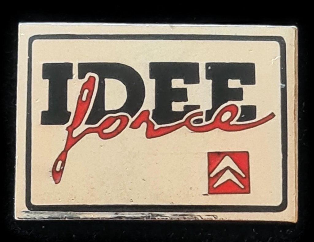 Citroën IDEE force pin, Verzamelen, Verzenden, Nieuw, Transport, Speldje of Pin