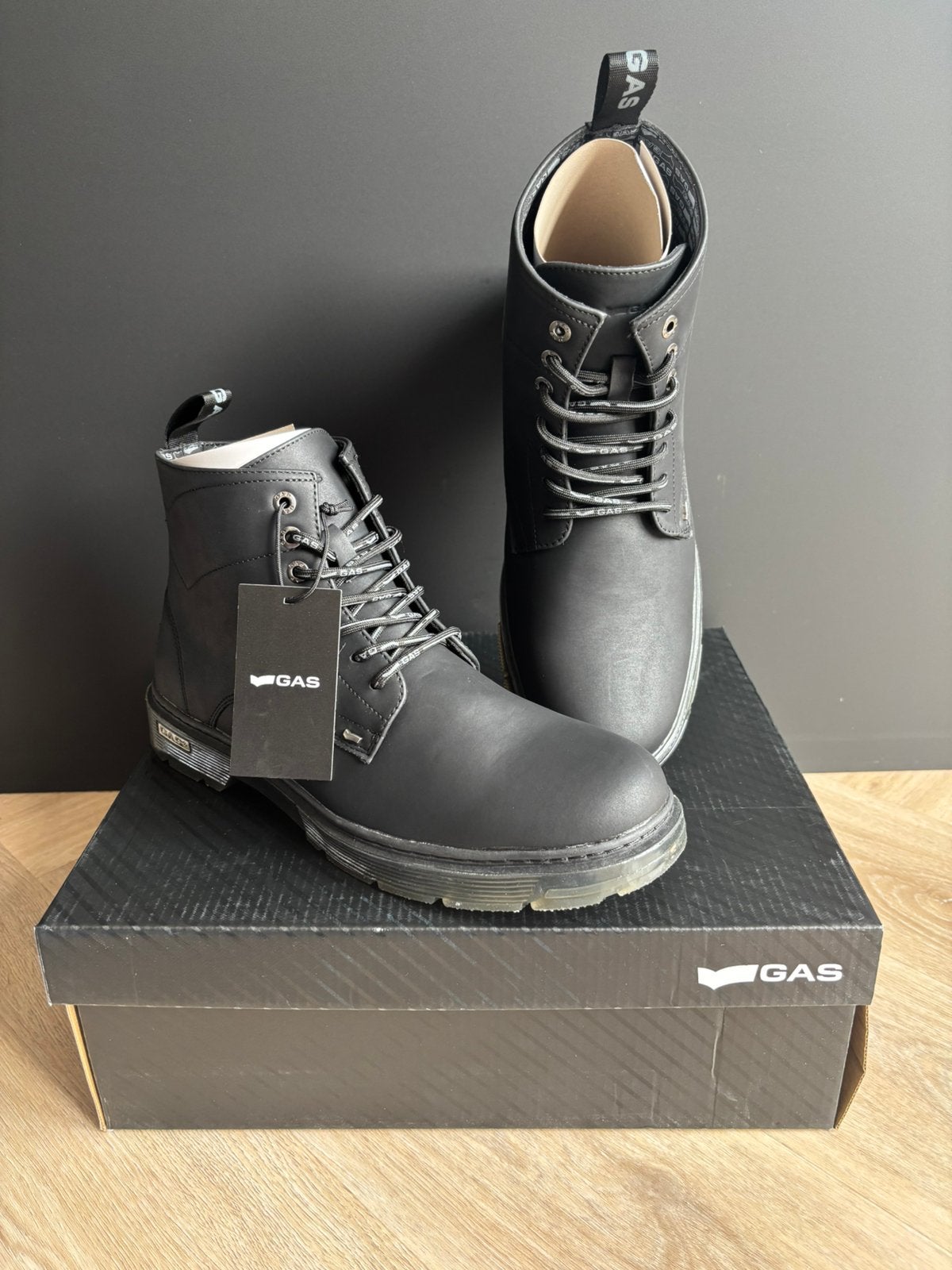 GAS Weasel NBX heren veterboots zwart maat 43 – nieuw, Zwart, Boots, Nieuw, Ophalen of Verzenden