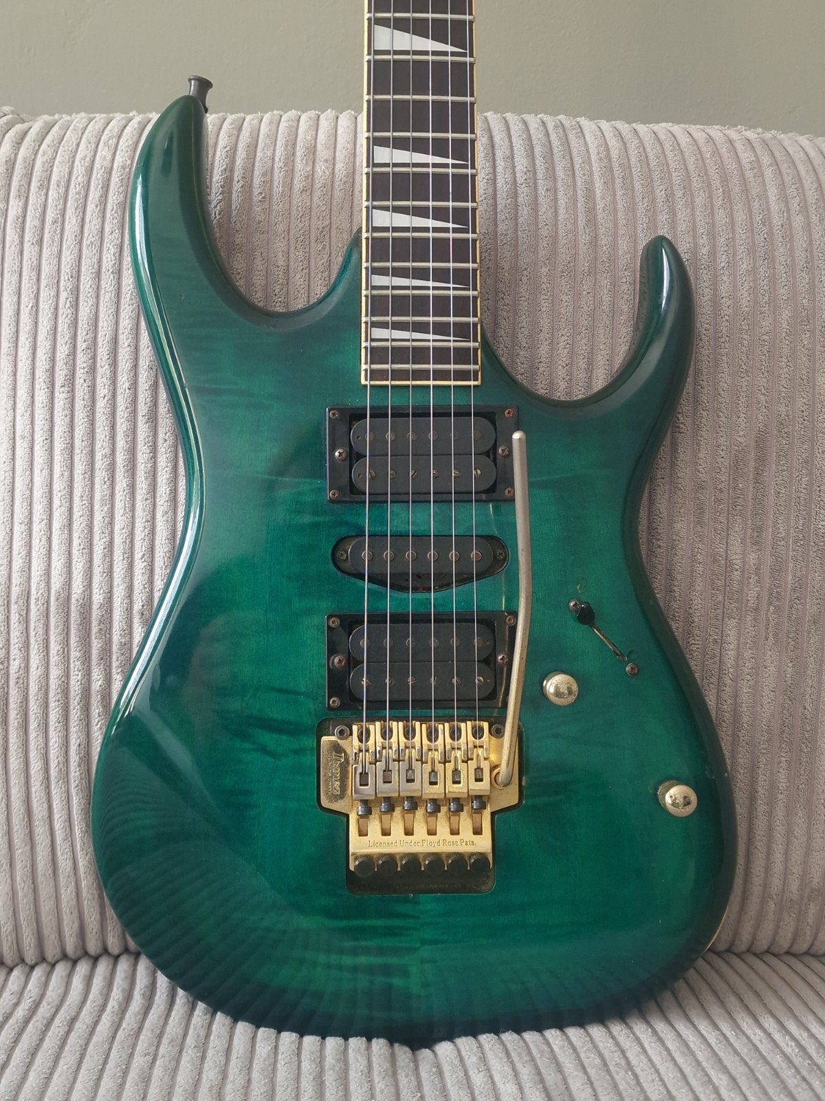 Ibanez EX 370 Fl TBL, Ophalen, Solid body, Ibanez