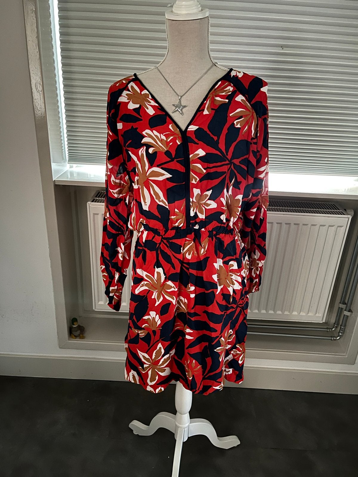 Sissy-Boy jurk met bloemenprint, Maat 42/44 (L), Ophalen of Verzenden, Zo goed als nieuw, Boven de knie