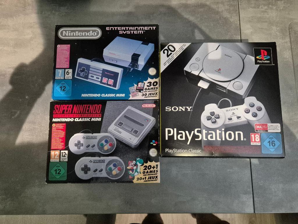 Classic systems Nintendo en Playstation, Ophalen, Nieuw