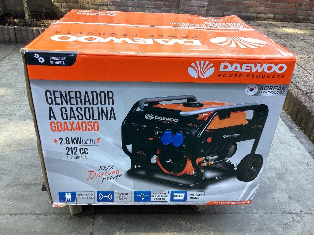Aggregaat, Ophalen, Nieuw, Minder dan 5 kVA, Benzine