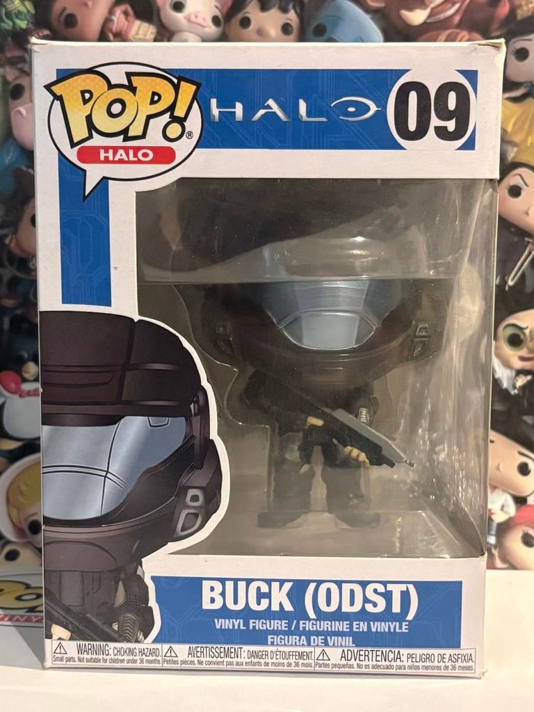 Funko pop Buck (ODST) 09 Halo Games, Ophalen of Verzenden, Zo goed als nieuw