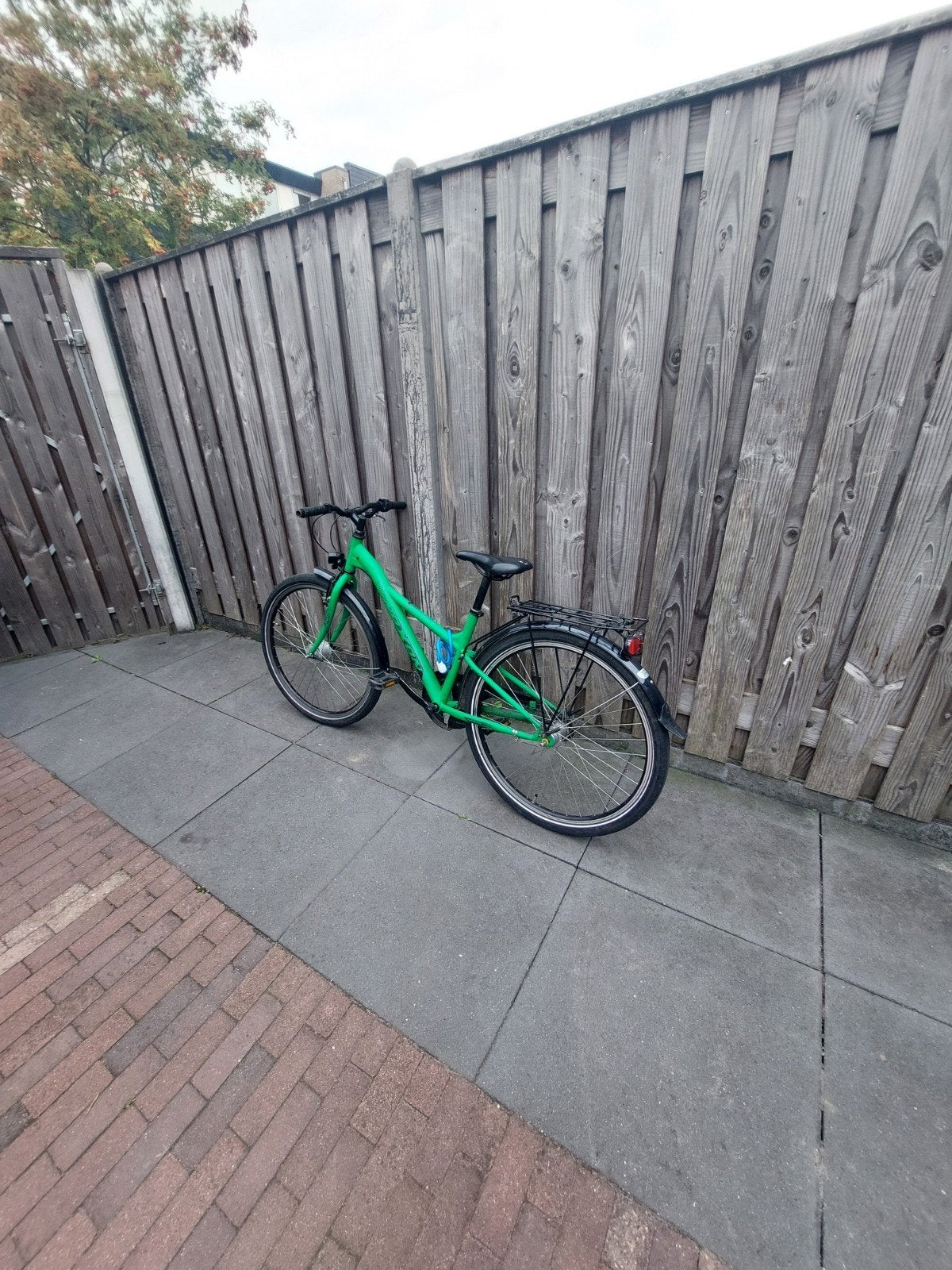 Groene 26 inch mountainbike, Overige merken, Terugtraprem, Gebruikt, Heren