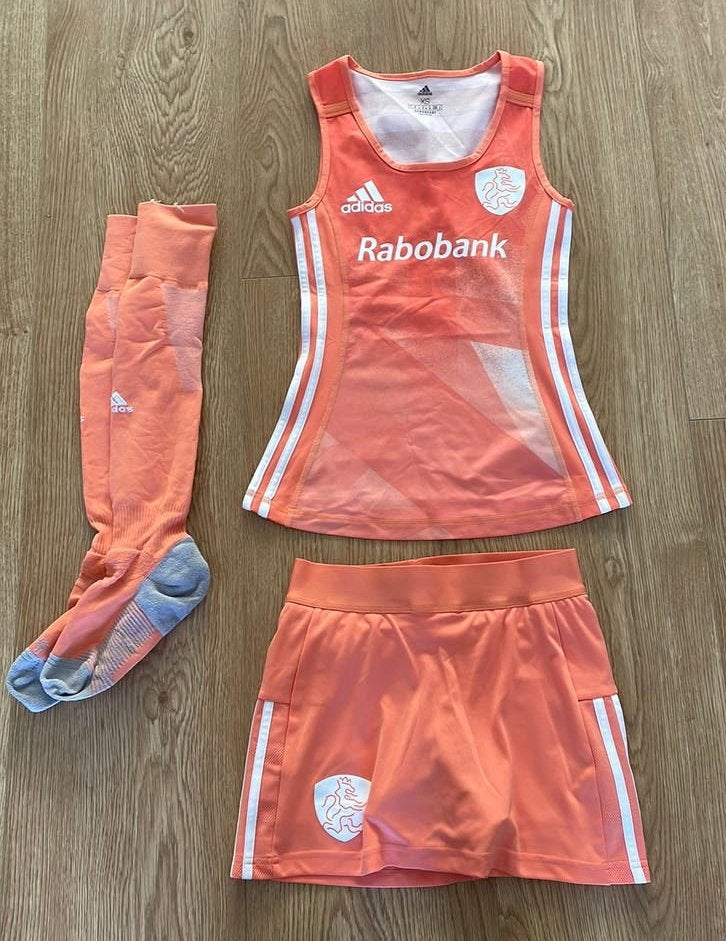 Nederlands elftal hockey tenue dames / meiden XS, Ophalen of Verzenden, Gebruikt, Kleding