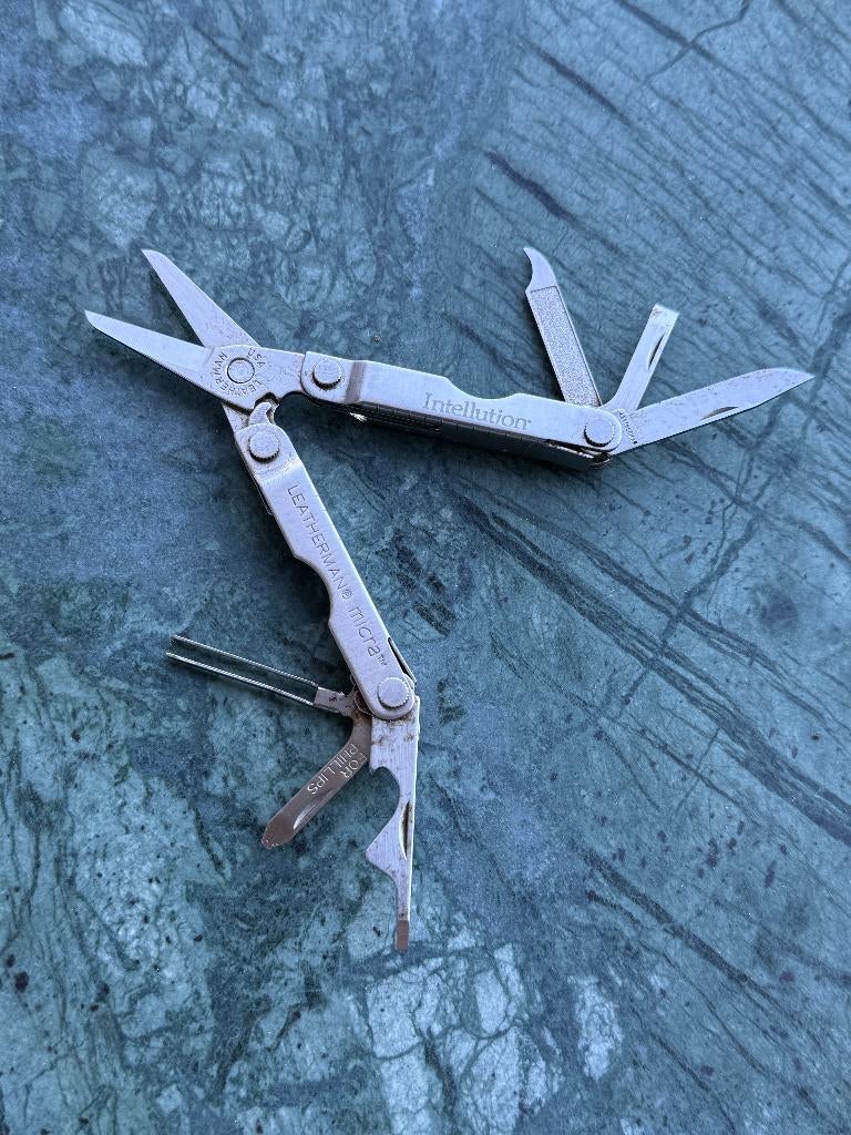 Leatherman Micra 1, Caravans en Kamperen, Kampeergereedschap, Ophalen of Verzenden, Gebruikt