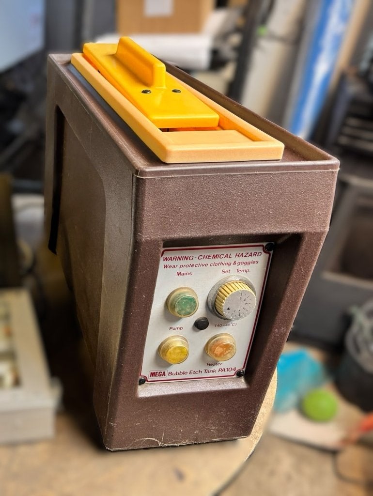 Mega bubble etch tank PA-104 etsmachine, Hobby en Vrije tijd, Ophalen, Gebruikt