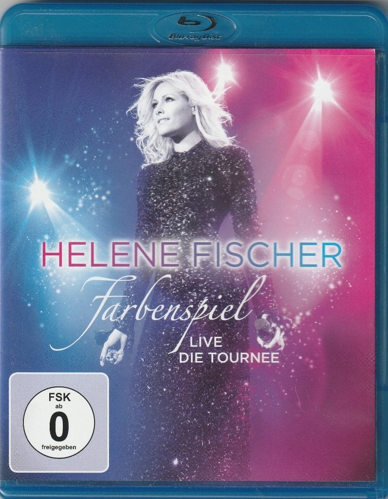 Helene Fischer - Farbenspiel - Live- Die Tournee - BLU RAY, Muziek en Concerten, Ophalen of Verzenden, Zo goed als nieuw, Blu-ray