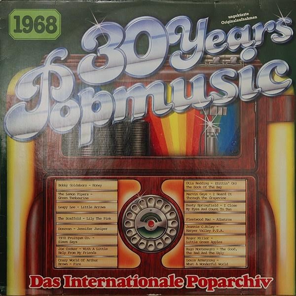 Various – 30 Years Popmusic 1968, Ophalen of Verzenden, Gebruikt, 12 inch, Poprock