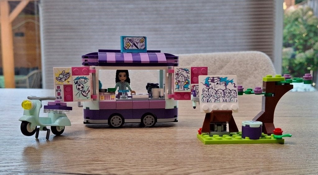 LEGO Friends Emma's Kunstkraam (41332), Gebruikt, Lego, Inclusief accessoires, Friends