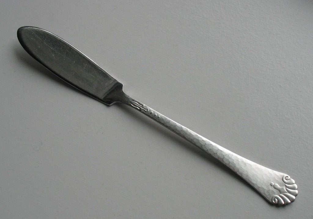 Oud botermesje, Gebruikt, Gero, Ophalen of Verzenden, Rvs of Chroom