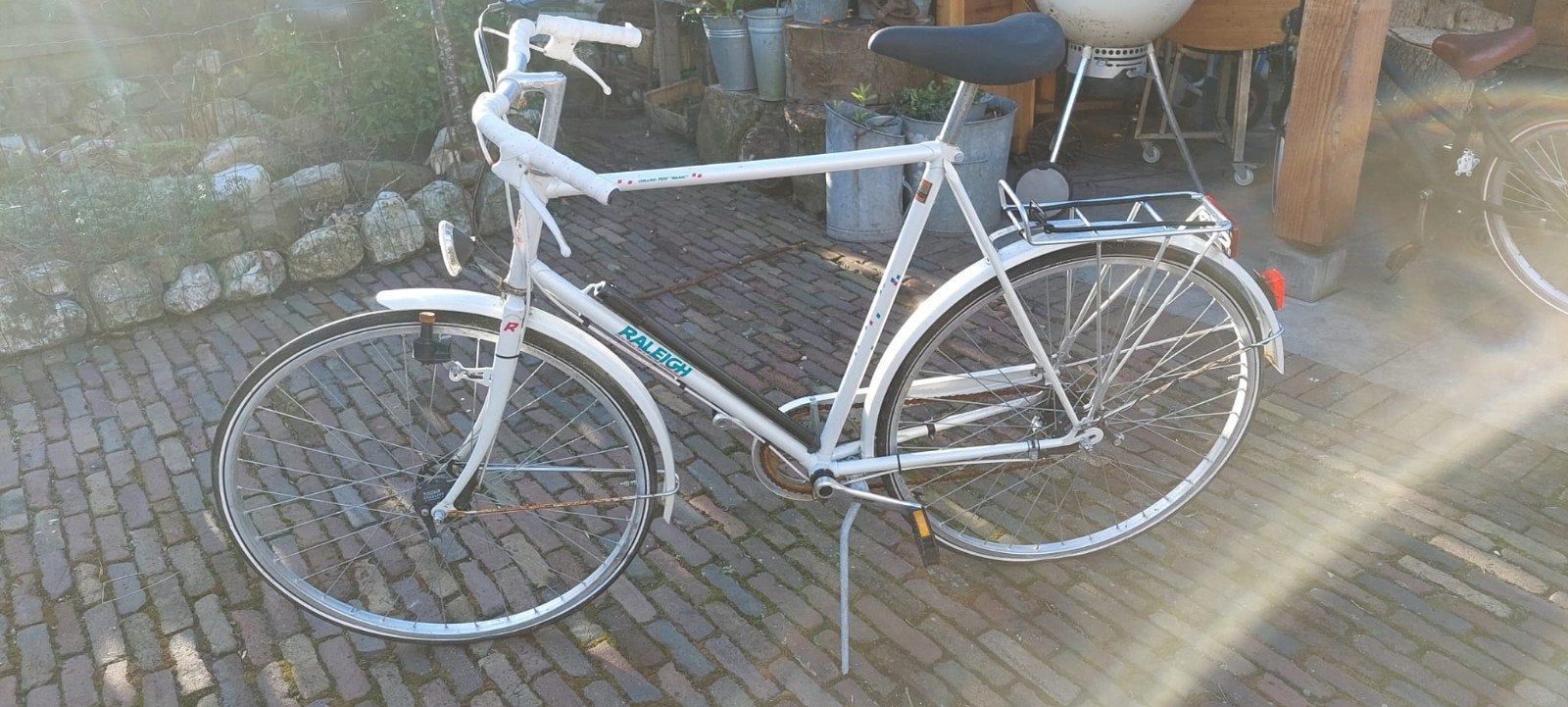 vintage Raleigh racefiets, Fietsen en Brommers, Fietsen | Heren | Herenfietsen, Ophalen, Gebruikt, Overige merken