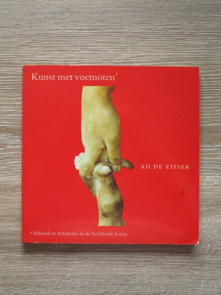 Kunst met voetnoten - Ad de Visser, Ophalen of Verzenden, Gelezen