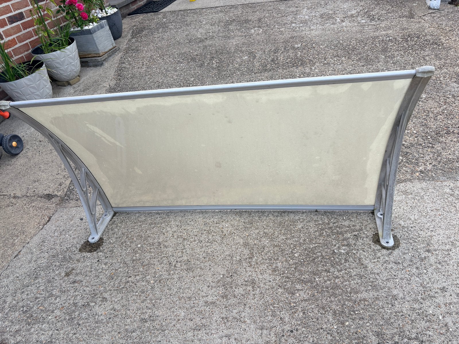 Polycarbonaat Afdak Luifel Deurluifel Voordeur, Ophalen, Gebruikt, Meerpersoons, Met standaard
