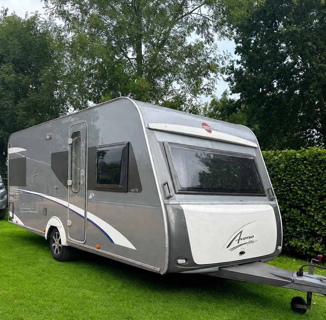 Caravan Bürstner Averso 465 ts fifty - incl dorema voortent, Caravans en Kamperen, Caravans, Rondzit, Frans bed, Kachel, Particulier