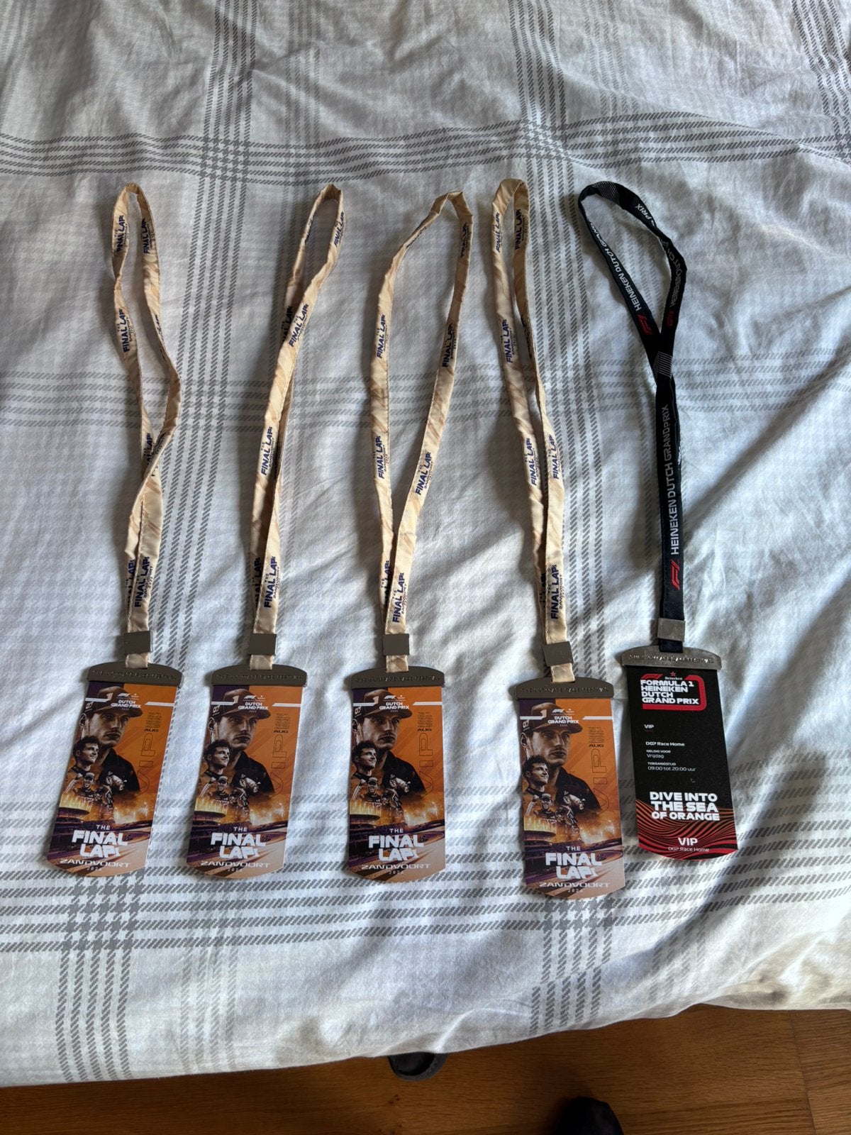 5 x Dutch GP - Zandvoort - VIP, Ophalen of Verzenden, Zo goed als nieuw, Formule 1