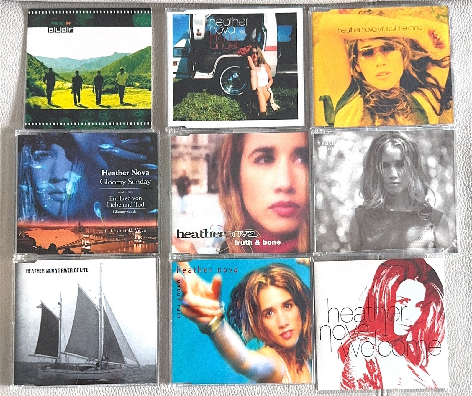 HEATHER NOVA, 9 Maxi cd’s in 1 koop of los., Met bonustracks, Verzenden, Zo goed als nieuw, Single