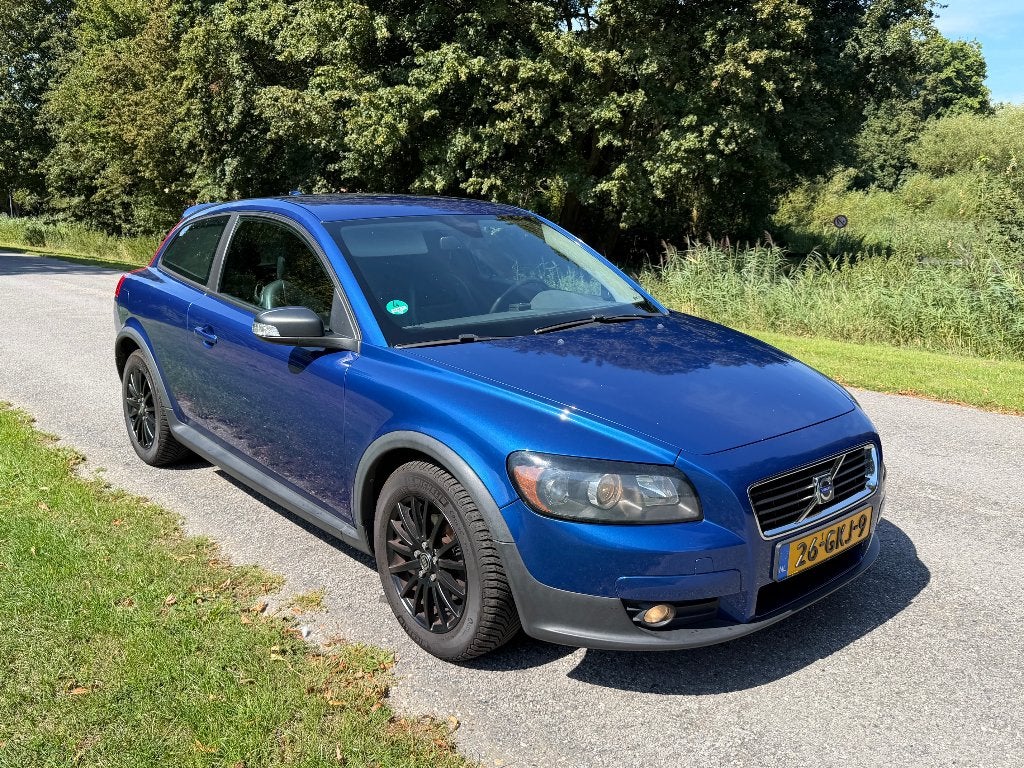 Volvo C30 1.8 2008 Blauw - zeer mooi met lange APK!, Auto's, Voorwielaandrijving, 1228 kg, 125 pk, Zwart