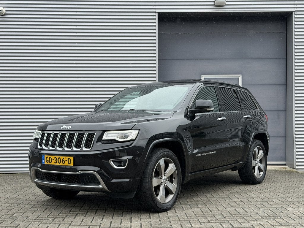 Jeep Grand Cherokee 3.0 CRD Overland I Aut. I ACC I Leder I, Euro 5, Gebruikt, Zwart, 252 pk