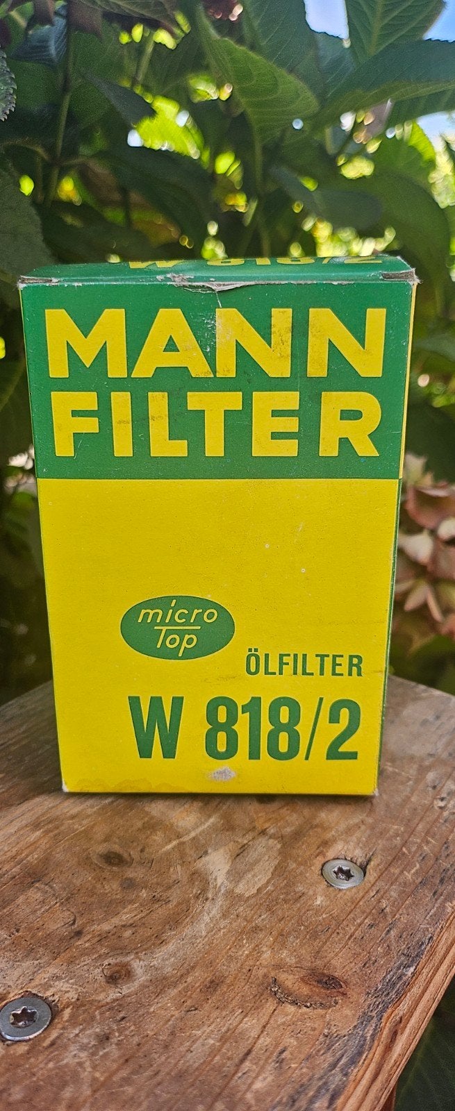 Mann Filter micro Top oliefilter W 818/2, Ophalen of Verzenden, Nieuw