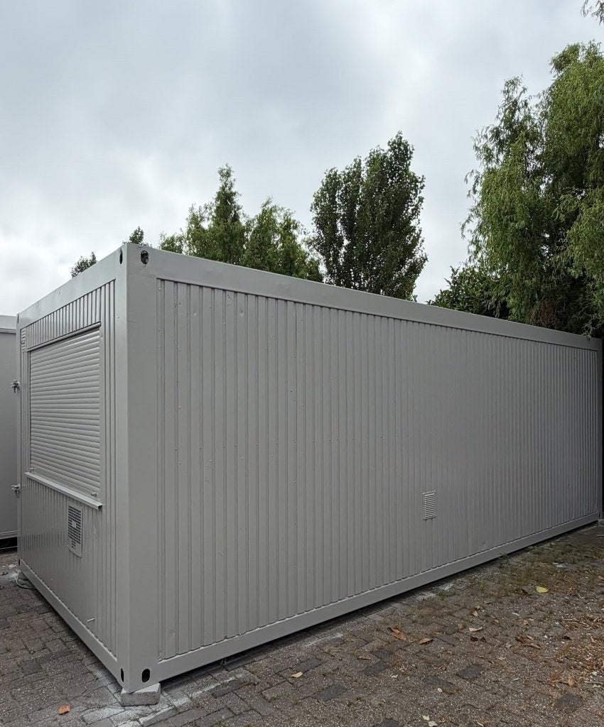 Kantoorunit, Bouw-Schaftkeet, Woonunit, Directiekeet. 7 x 3, Ophalen, Gebruikt