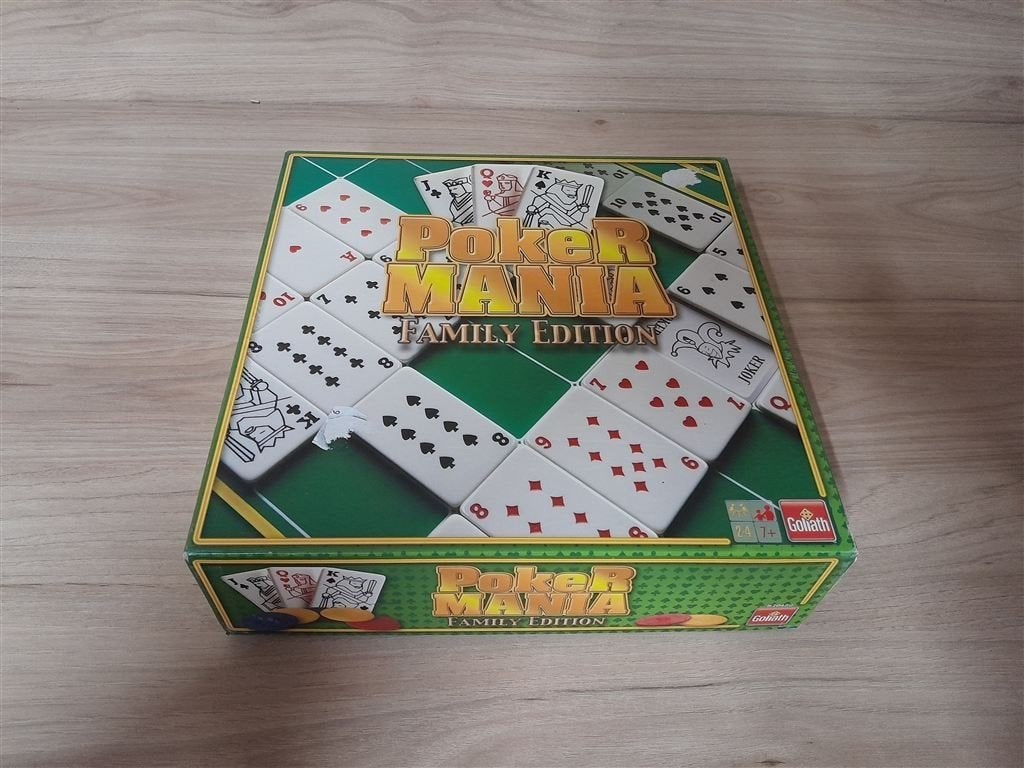 Poker mania family edition - s3023, Verzenden, Zo goed als nieuw
