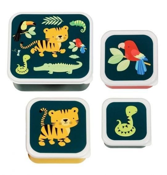 Sale Set snackboxen snack boxen Jungle Little Lovely Company, ALLC B.V., Service@alittlelovelycompany.nl, Nieuw, Duinkerkenstraat 3B 9723 BN Groningen