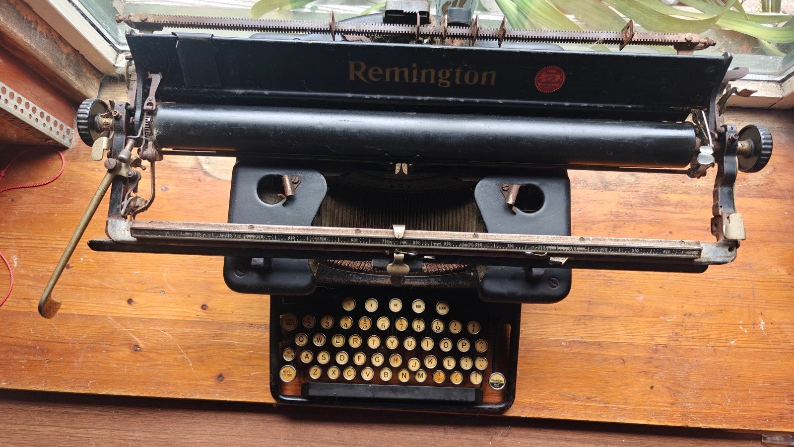 Remington Rand - Amerikaanse (NY) typemachine, Ophalen