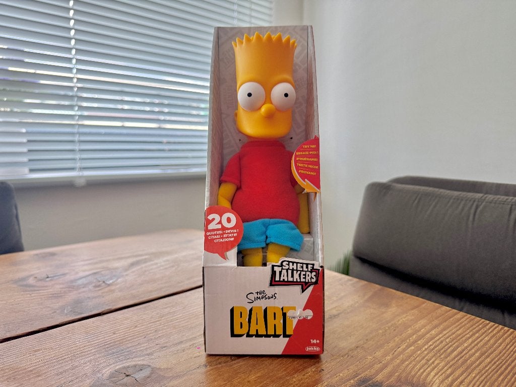 Pratende Bart Simpson Shelf Talkers - 20 Uitspraken (Nieuw), Ophalen of Verzenden, Nieuw, Tv, Actiefiguur of Pop
