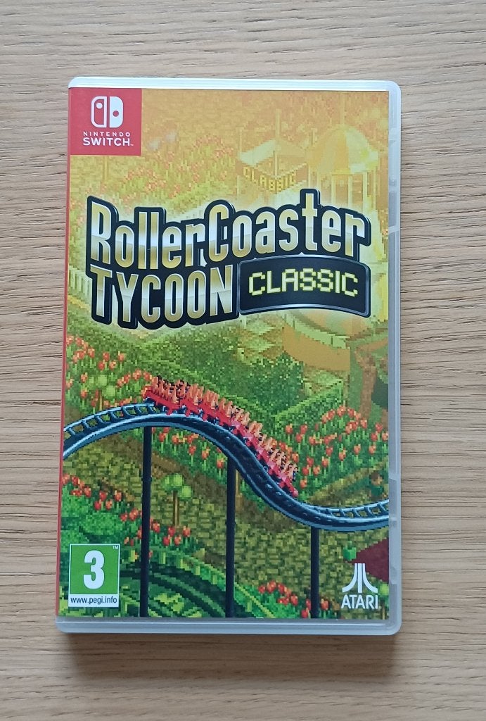 Nintendo: RollerCoaster Tycoon, Spelcomputers en Games, Games | Nintendo Switch, Zo goed als nieuw, Simulatie, 1 speler, Vanaf 3 jaar