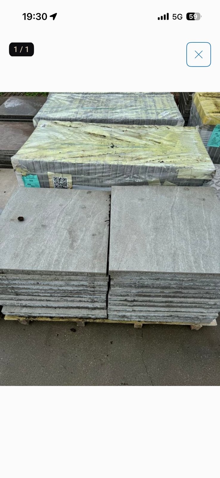 Geo ceramica aspen oxide 60x60, Ophalen, Nieuw