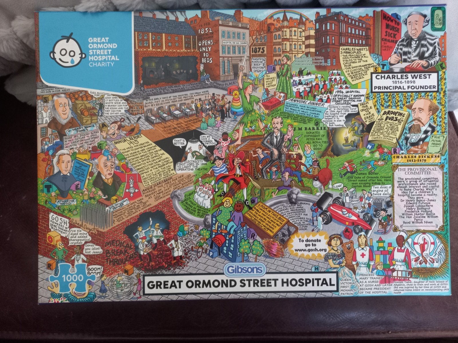 Gibsons - Great Ormond Street Hospital, Ophalen of Verzenden, 500 t/m 1500 stukjes, Zo goed als nieuw
