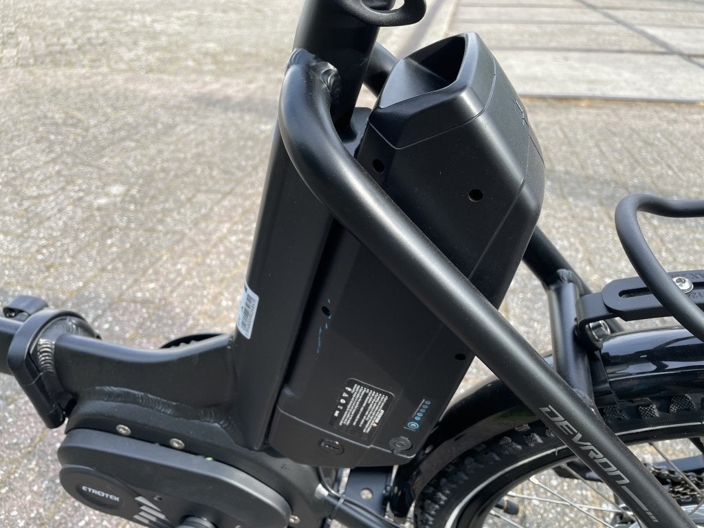 Foto 6 van DEVRON elektrische vouwfiets dames heren DEMO model op=op!