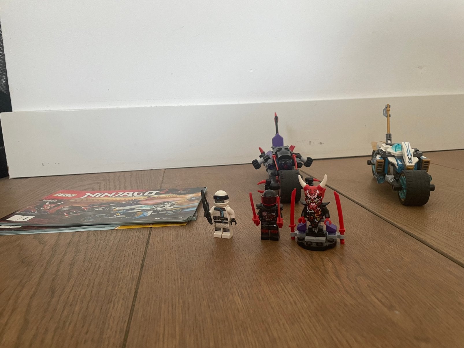 Lego ninjago Straatrace van de slangenjaguar 70639, Lego, Ophalen of Verzenden, Zo goed als nieuw, Compleet