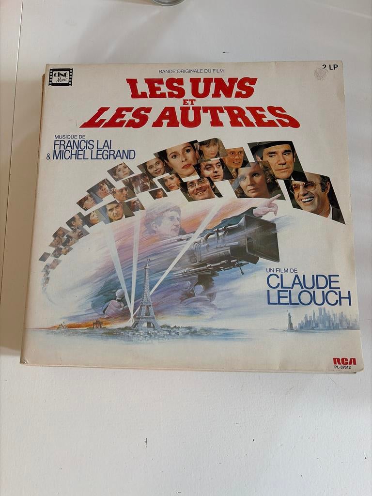 Les Uns et Les Autres - Originele Soundtrack Vinyl, Ophalen of Verzenden, Gebruikt, 12 inch, Overige genres