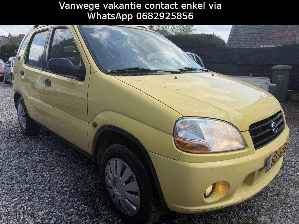 Suzuki Ignis 1.3 SLOOP OF LOOP PRIJS GEEN APK (bj 2002), Voorwielaandrijving, 83 pk, Gebruikt, 31 €/maand
