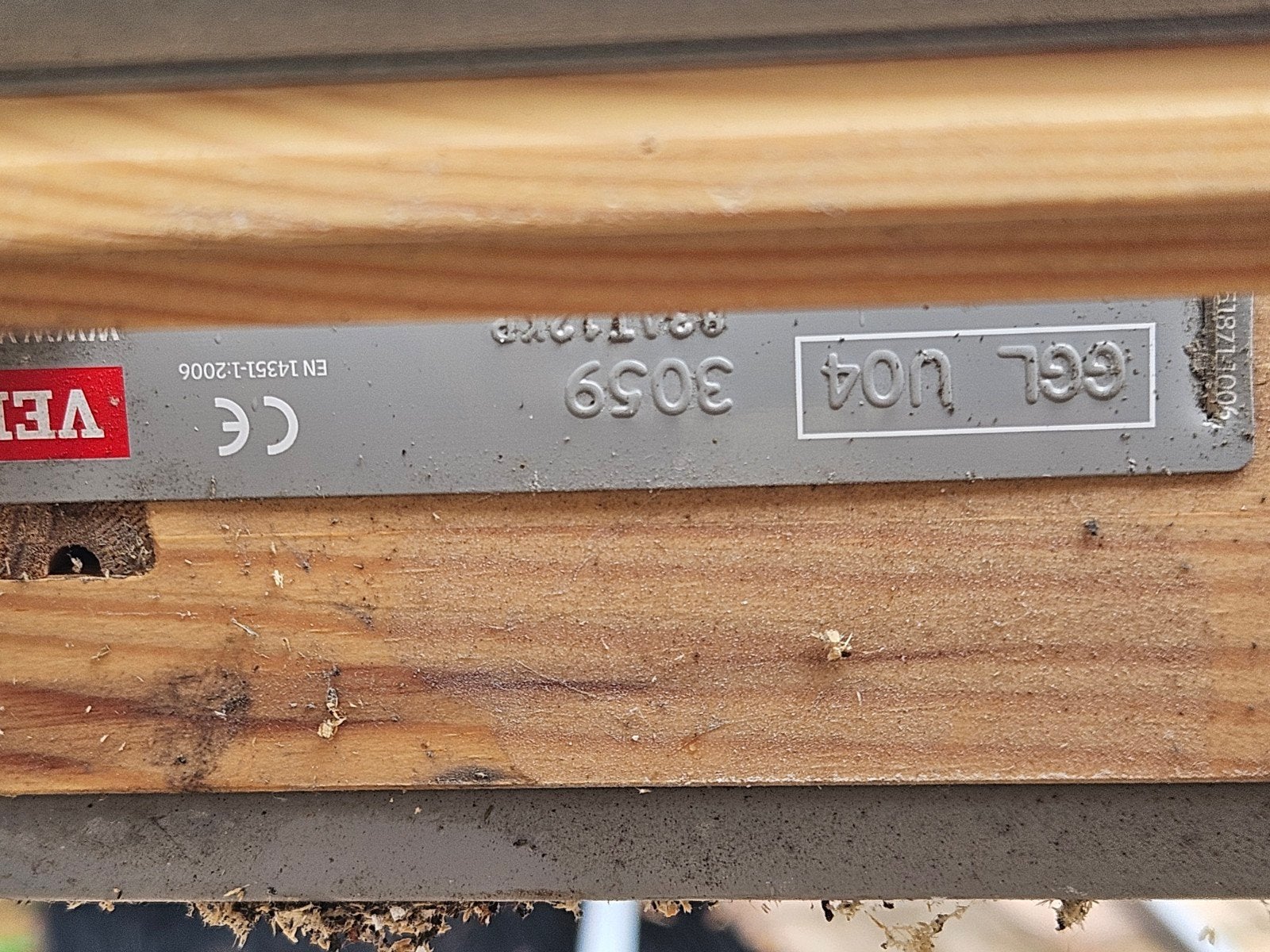 2 Velux dakramen GGL U04 - Gebruikt vandaag ophalen 100 euro, Ophalen, Gebruikt, 80 tot 120 cm, 80 tot 120 cm