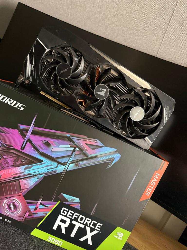Aorus Master RTX 3080 10GB Videokaart, Computers en Software, Videokaarten, Zo goed als nieuw, Nvidia, PCI-Express 4.0, GDDR6
